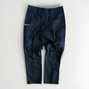 Tesla Cargo Pants Black Tactical Utility Work Pants Mens 32x28 Slim Fit